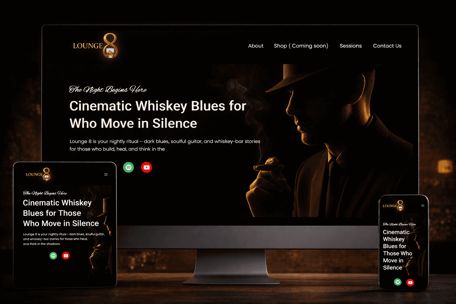 Lounge8 — Brand și platformă web